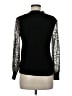 Indigo Rose Black Pullover Sweater Size M - photo 2