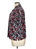 Villager 100% Rayon Floral Red Short Sleeve Blouse Size XL - photo 5