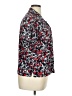 Villager 100% Rayon Floral Red Short Sleeve Blouse Size XL - photo 4