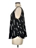 Ann Taylor LOFT 100% Polyester Black Sleeveless Blouse Size M - photo 5