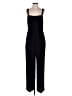 Club Monaco Solid Black Jumpsuit Size 8 - photo 1