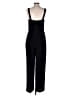Club Monaco Solid Black Jumpsuit Size 8 - photo 2