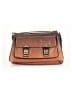 Alexis Hudson 100% Leather Brown Leather Satchel One size - photo 1