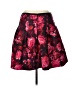 Gap 100% Polyester Floral Red Formal Skirt Size 10 - photo 2