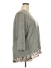 Ruby Rd. Gray 3/4 Sleeve Top Size 2X - photo 4
