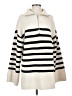 H&M Stripes Ivory Pullover Sweater Size S - photo 1