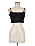 Shein 100% Polyester Black Sleeveless Top Size M - photo 1