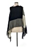 Unbranded 100% Acrylic Blue Poncho One size - photo 1
