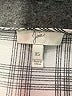 Joie 100% Polyester Checkered-gingham Gray 3/4 Sleeve Blouse Size XS - photo 7