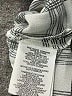 Joie 100% Polyester Checkered-gingham Gray 3/4 Sleeve Blouse Size XS - photo 8