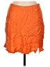 Zara Solid Orange Casual Skirt Size M - photo 1