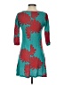 Foresta Print Teal Casual Dress Size 1 - photo 2