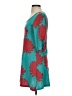 Foresta Print Teal Casual Dress Size 1 - photo 5