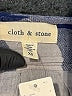 Cloth & Stone Blue Long Sleeve Blouse Size XS - photo 7