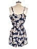 Shein Floral Blue Romper Size 4 - photo 2