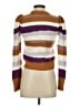 Joie 100% Wool Stripes Multi Color Purple Wool Pullover Sweater Size XXS - photo 2