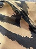 AGB Chevron-herringbone Gold 3/4 Sleeve Blouse Size 1X - photo 8