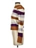 Joie 100% Wool Stripes Multi Color Purple Wool Pullover Sweater Size XXS - photo 5