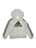 Adidas Gray Zip Up Hoodie Size 6 - photo 1