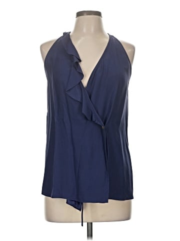 Parker Sleeveless Silk Top (view 1)