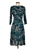 Perceptions Paisley Teal Casual Dress Size S (petite) - photo 2