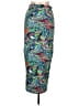 Love University Paisley Teal Casual Skirt Size L - photo 1