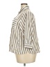 C established 1946 Stripes Tan 3/4 Sleeve Button-Down Shirt Size 18 - photo 5
