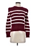 St.ROCHE Stripes Burgundy Red Wool Pullover Sweater Size XS - photo 1