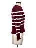 St.ROCHE Stripes Burgundy Red Wool Pullover Sweater Size XS - photo 4