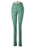 Serra Hearts Green Casual Pants Size S - photo 1