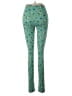 Serra Hearts Green Casual Pants Size S - photo 2