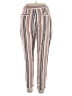 Just Fab Stripes Ivory Linen Pants Size XXL - photo 2