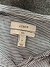 J.Crew 100% Cotton Chevron-herringbone Gray Long Sleeve Button-Down Shirt Size 2 - photo 3