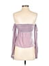 Intermix Purple Long Sleeve Blouse Size 2 - photo 2