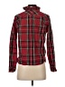 J.Crew 100% Cotton Plaid Red Long Sleeve Blouse Size 2 - photo 2