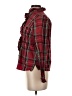 J.Crew 100% Cotton Plaid Red Long Sleeve Blouse Size 2 - photo 5