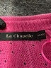 La Chapelle Pink Pullover Sweater Size L - photo 7