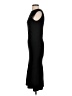 Unbranded Solid Black Cocktail Dress Size S - photo 5