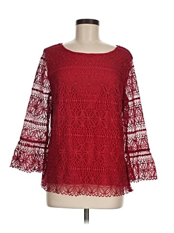 Talbots 3/4 Sleeve Top (view 1)