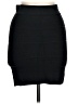 BCBGMAXAZRIA Solid Black Casual Skirt Size M - photo 1