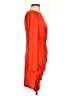 Zara Solid Orange Cocktail Dress Size S - photo 4