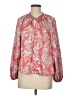 Evereve Red Long Sleeve Blouse Size M - photo 1