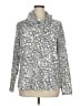 Emily Daniels Paisley Silver Pullover Sweater Size XL - photo 1