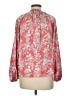 Evereve Red Long Sleeve Blouse Size M - photo 2