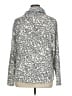 Emily Daniels Paisley Silver Pullover Sweater Size XL - photo 2