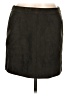 Vero Moda Black Brown Faux Leather Skirt Size L - photo 1