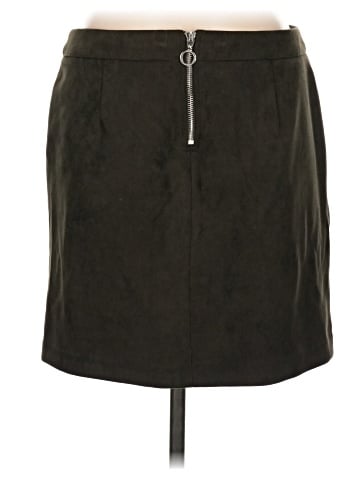 Vero Moda Faux Leather Skirt (view 2)
