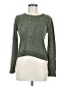 Love By Design Metallic Green Pullover Sweater Size M - photo 1