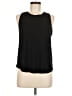 Eberjey Black Sleeveless T-Shirt Size M - photo 1