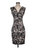 Andrew Marc Animal Print Brown Cocktail Dress Size 0 - photo 1